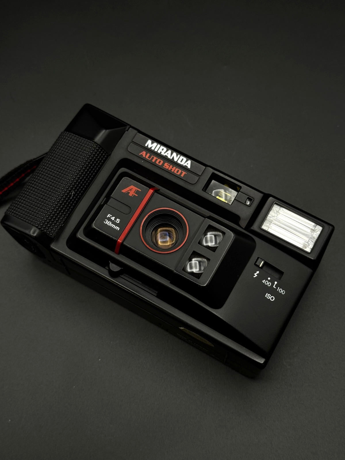 Miranda Auto Shot Vintage Compact AF 35mm Film Camera F4.5/38mm - Fully Working