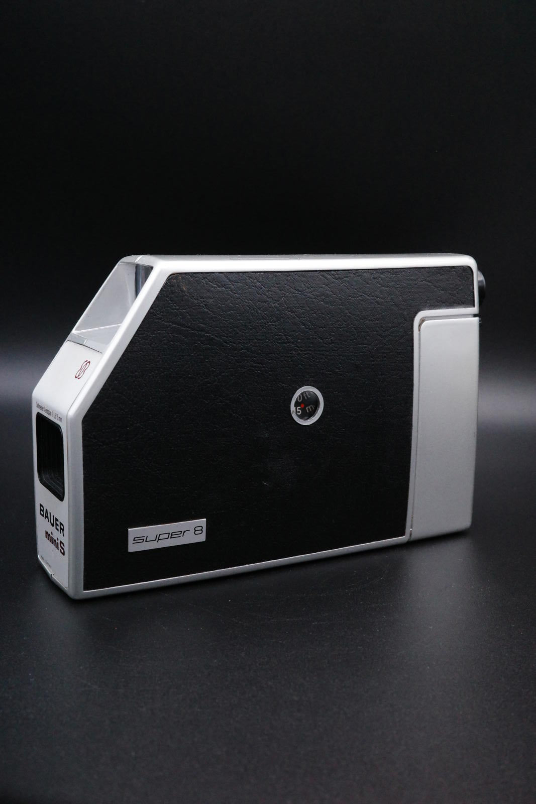 Bauer Mini S - Super 8mm Vintage 1970's Cine Camera & Case - Untested