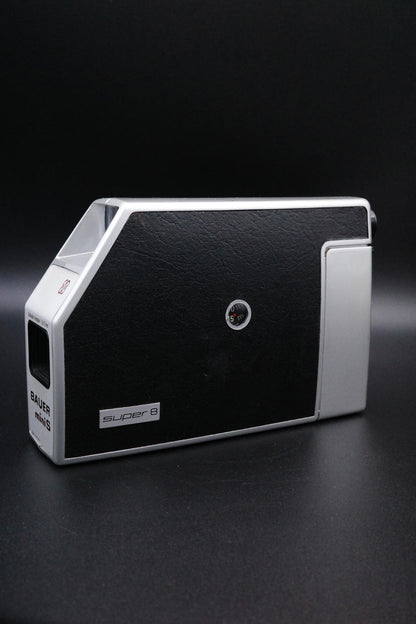 Bauer Mini S - Super 8mm Vintage 1970's Cine Camera & Case - Untested