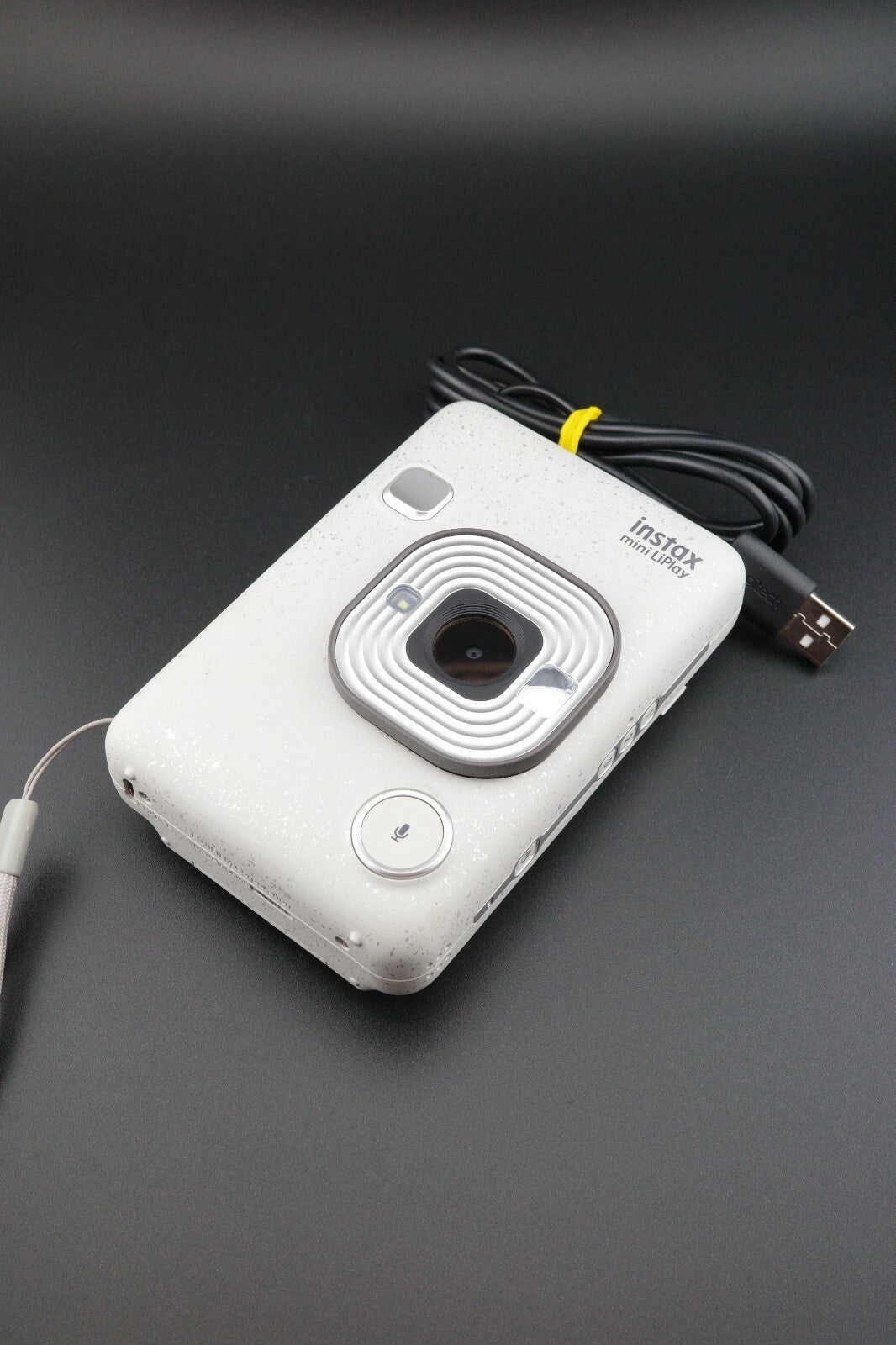 Fujifilm Mini LiPlay Hybrid Digital Instant Camera Misty White Tested & Working
