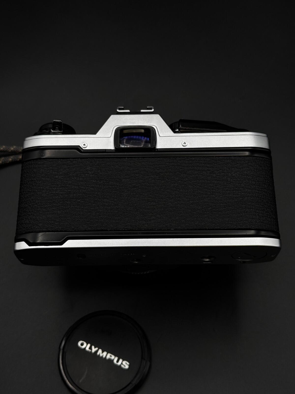 Olympus OM10 SLR 35mm Film Camera + Zuko 50mm F1.8 Lens - Faulty - Read Details