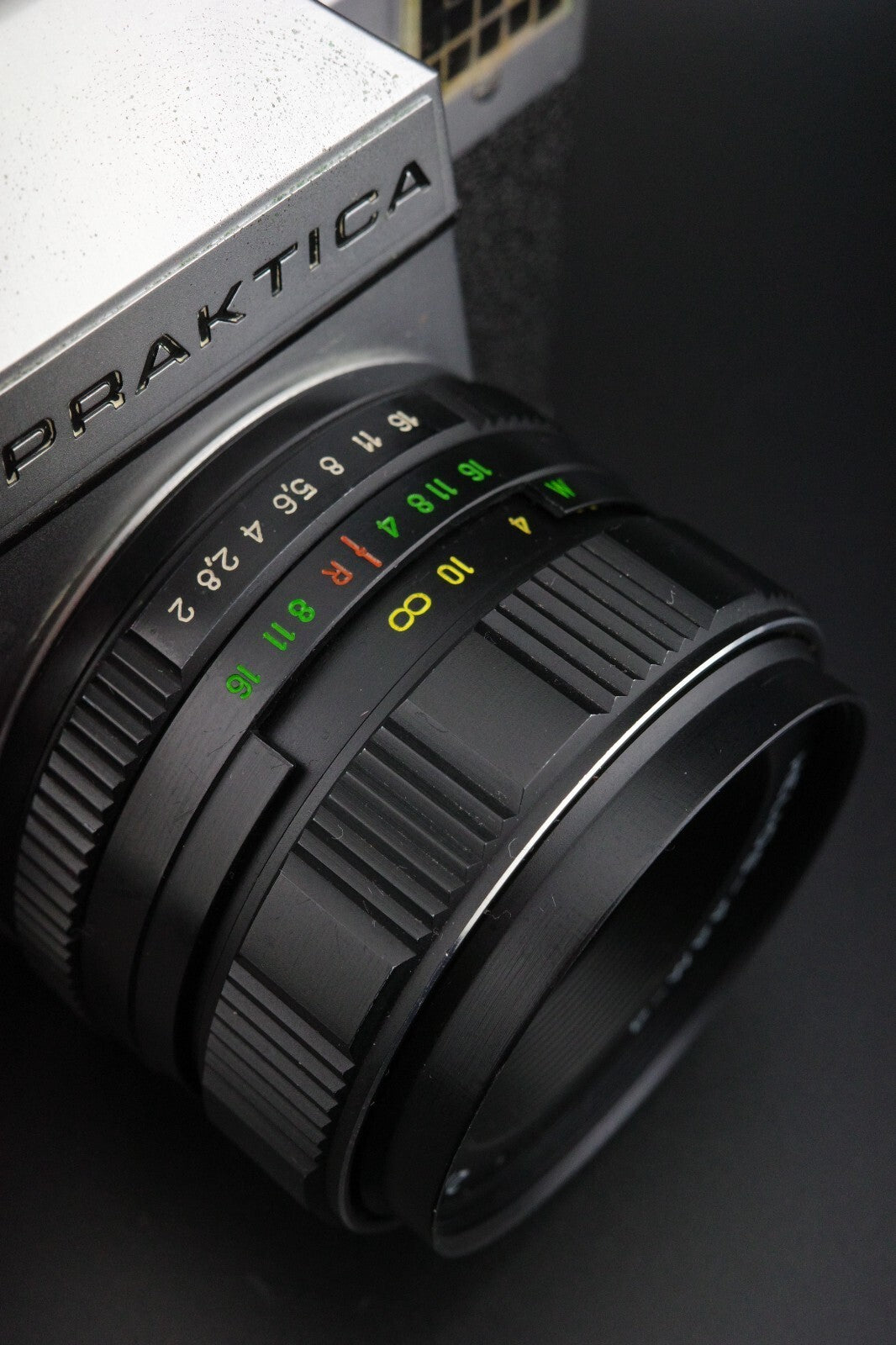 Praktica LB2 Vintage 35mm SLR + Helios 44M-4 58mm f2 M42 Film Tested & Working