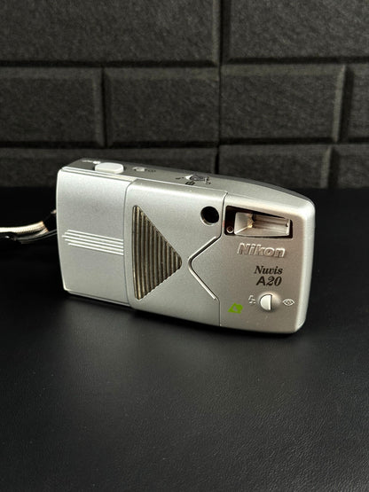 Vintage Nikon Nuvis A20 APS Film Point & ShootCamera 1997 Tested & Working