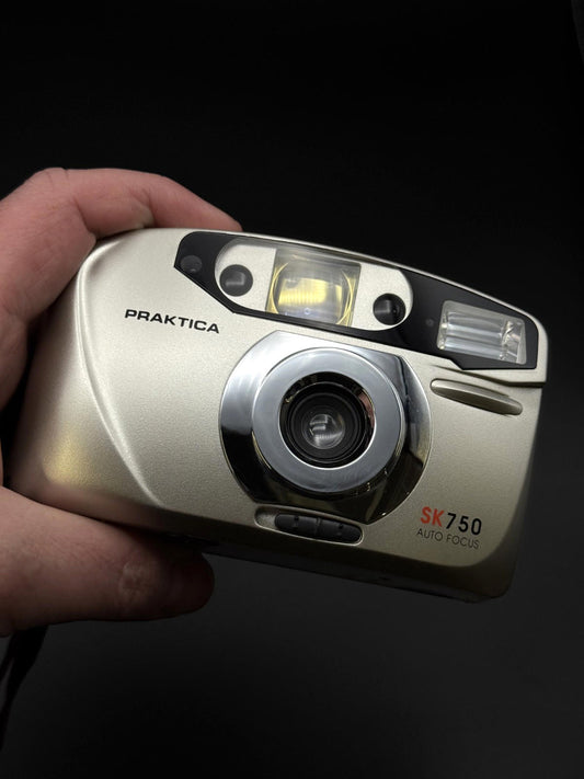 Praktica Sport SK750 Vintage 35mm Compact Analog Film Camera - Fully Working