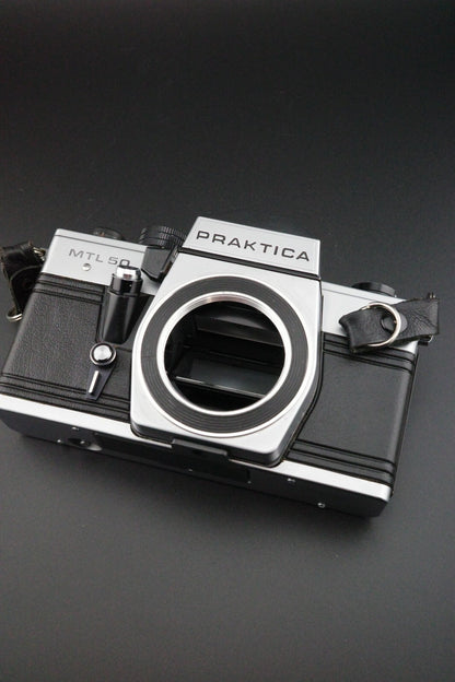 Praktica MTL 50 35mm SLR Film Camera Mega Bundle - Film Tested & Fully Working