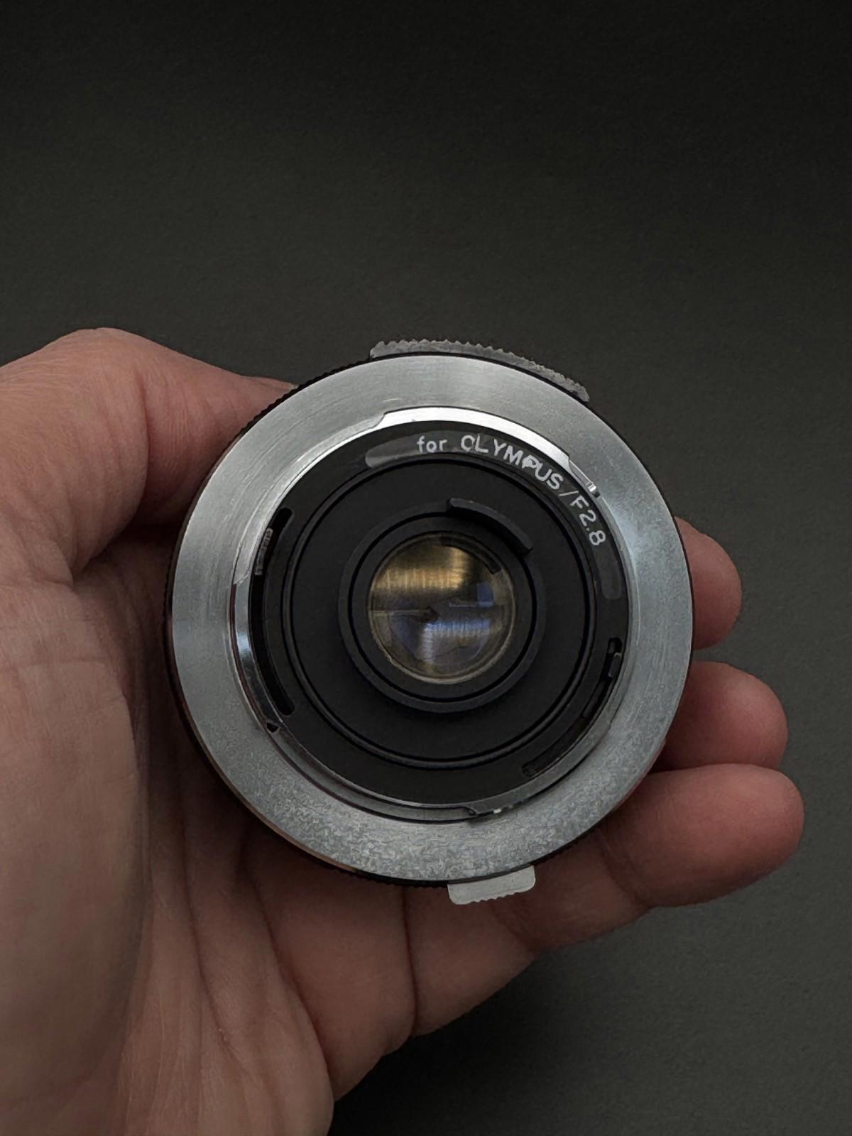 Topman MC 28mm F2.8 Wide Angle MF Lens Olympus Mount - Working With Some Fungus