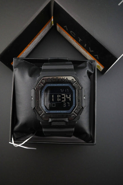 Activa Edge X Invicta ACW8059-001 Digital Watch 39.5mm Black - Brand New & Boxed