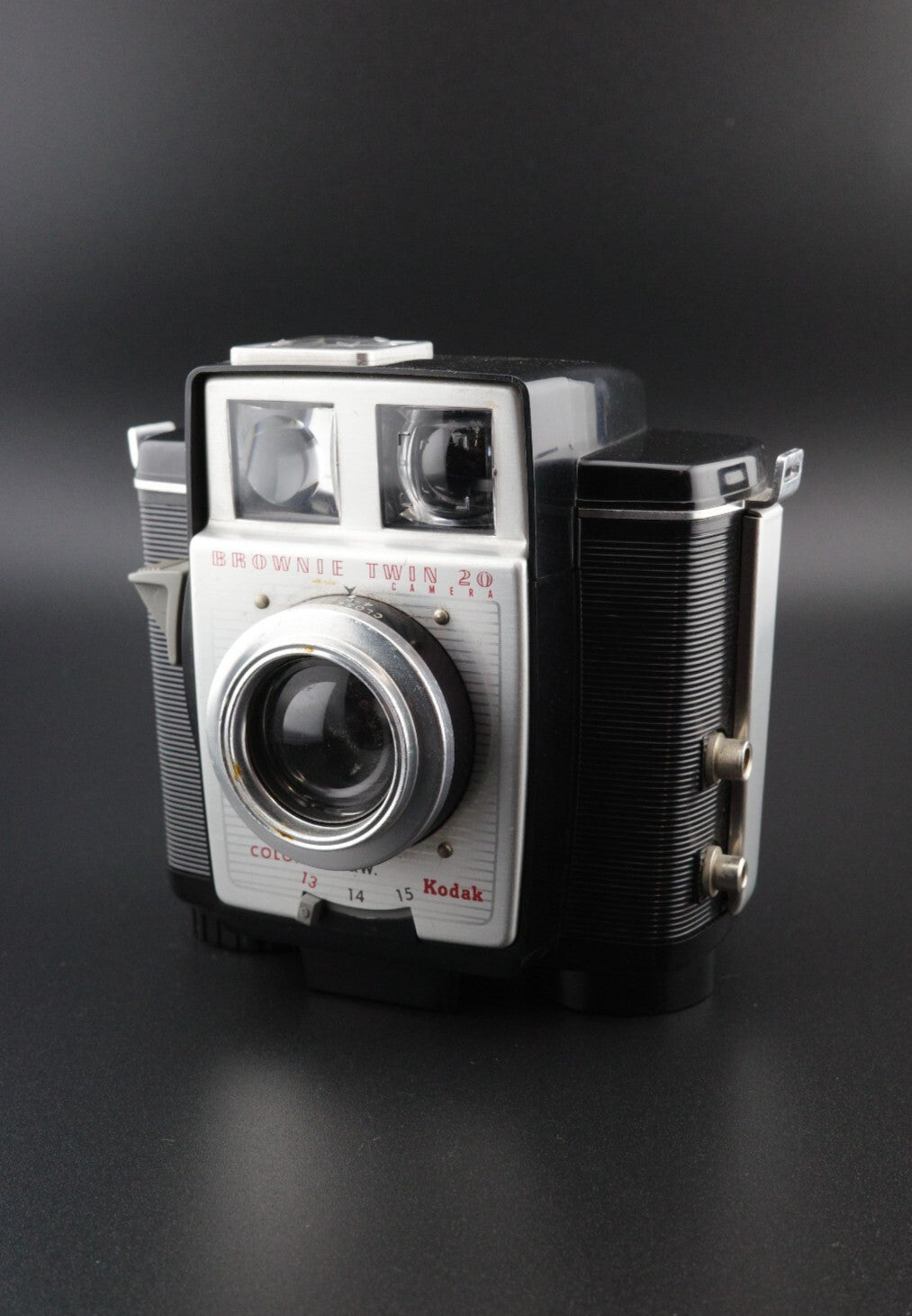 Kodak Brownie Twin 20 Vintage 1960's 620 Film Camera and Case - Tested & Working
