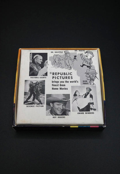 Mysterious Dr. Satan 8 MM B&W Silent SF-1 Sci-Fi Film Eduardo Ciannelli Vintage