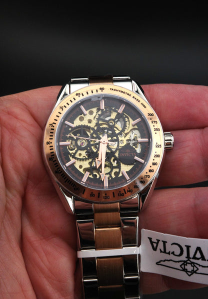 Invicta Objet D'Art Excelsior 69599 Men's Automatic Skeleton Watch 43mm - New