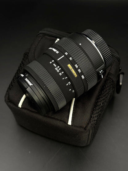 Sigma DC 55-200mm Telephoto Lens F/4.0-5.6 Nikon HSM - Near Mint Working (C307)