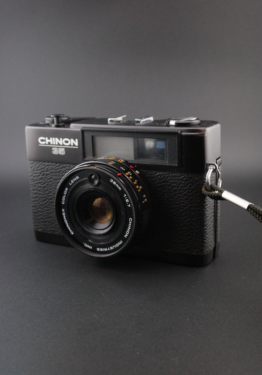 Chinon 35 Vintage 1970's 35mm Film Camera - Winds, Fires - Faulty Light Meter