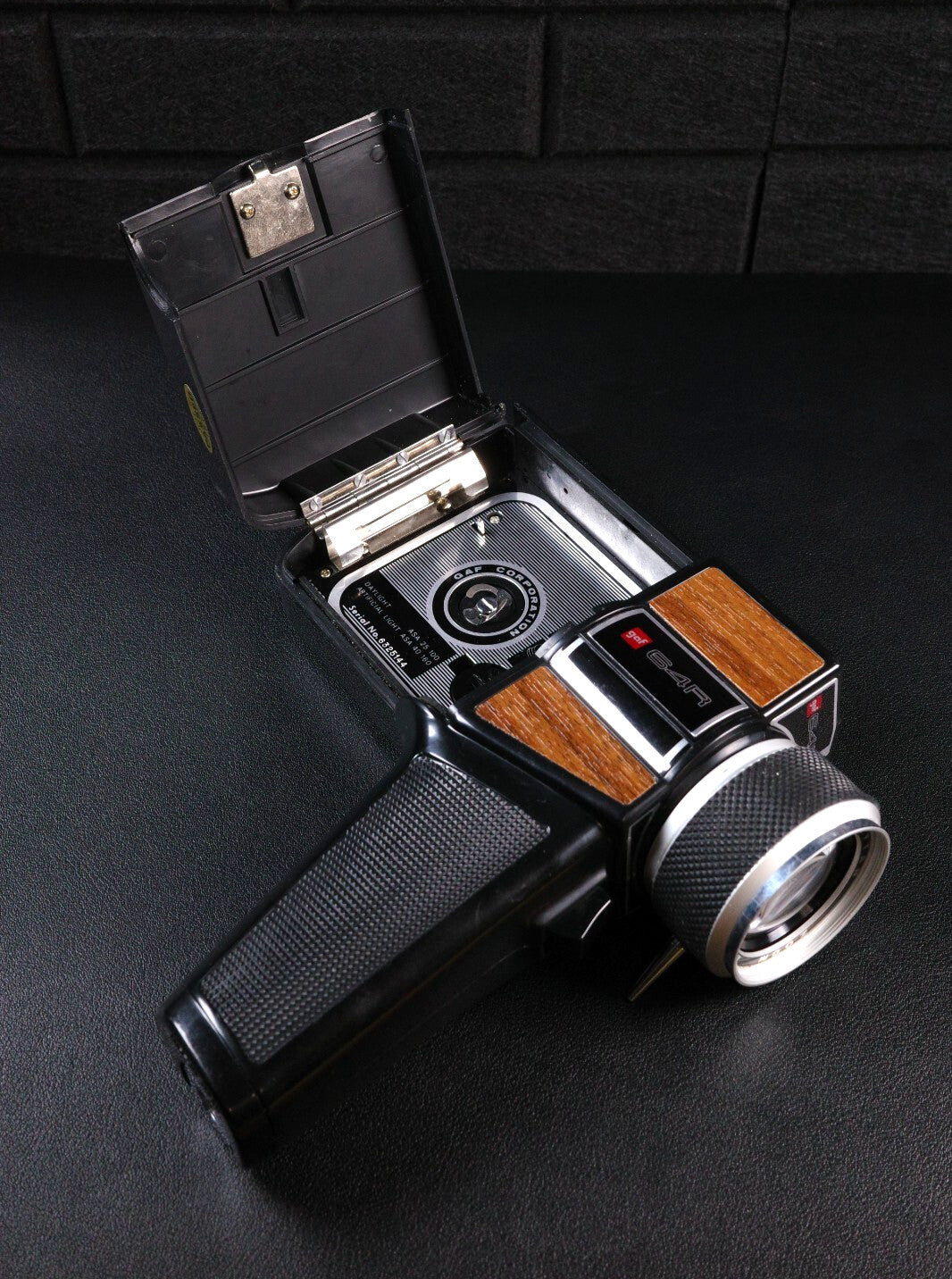 GAF 64R Vintage 1970's Super 8 Cine Movie Camera & Case - Faulty Spares Repair
