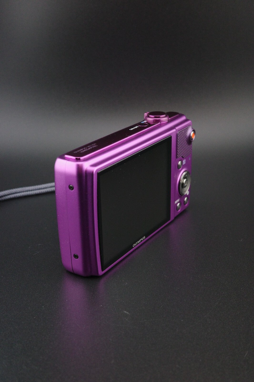 Olympus VR-350 Purple 16MP 10x Zoom Camera, New Battery & Charger Tested Working