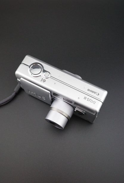 Canon Ixus III Vintage APS Film Camera - Boxed With Expired Film - Working