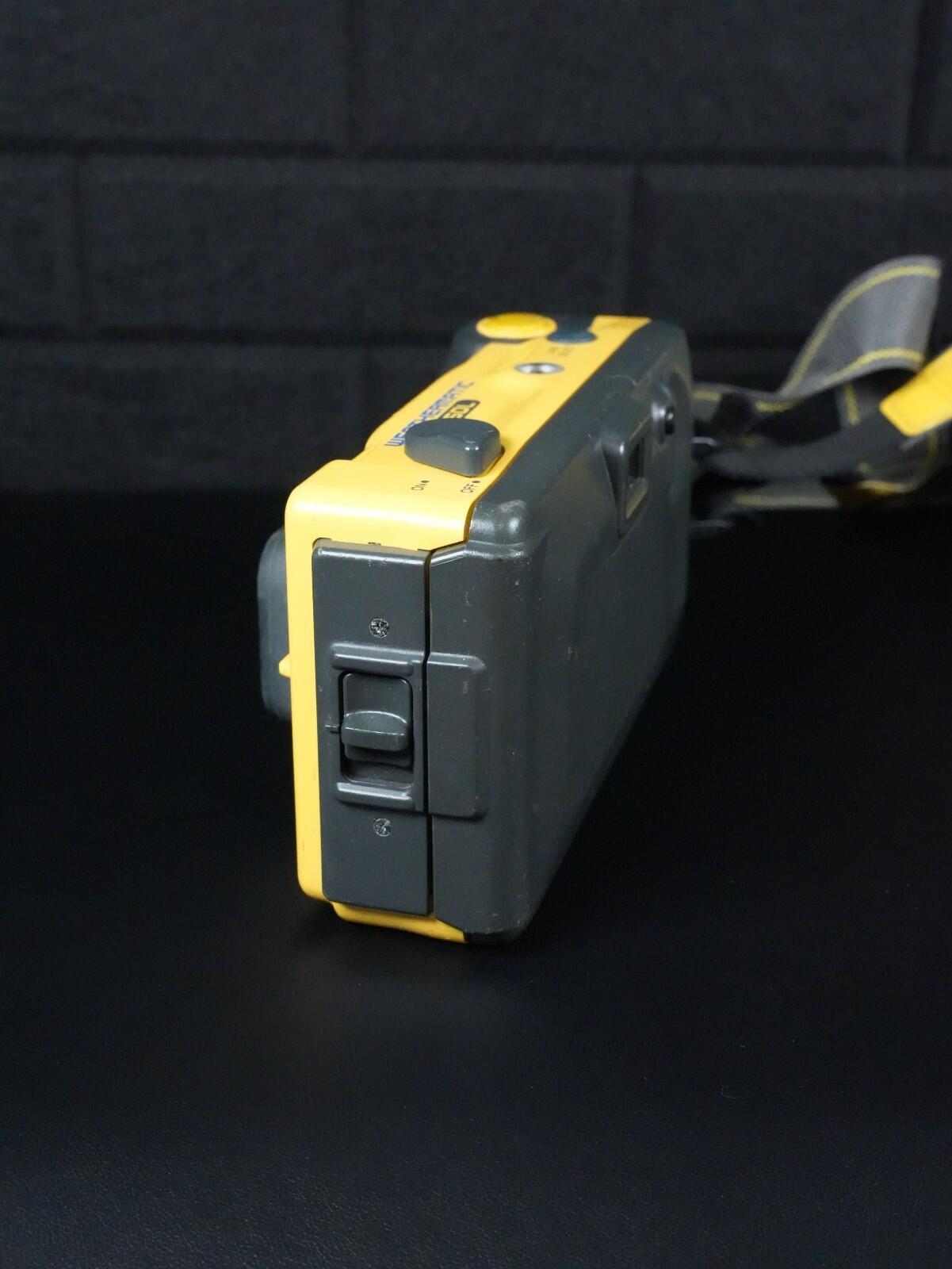 Minolta Weathermatic 35DL 1980'S Underwater 35mm Film Camera Yellow - Working