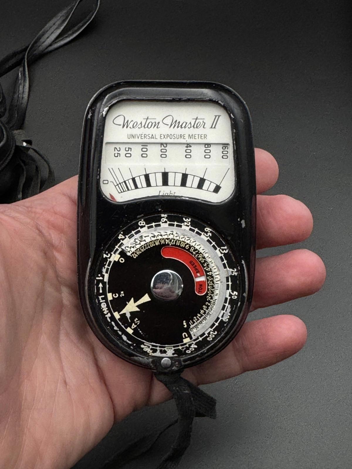 Sangamo Western Master II 2 Photographic Light Exposure Meter  - Untested