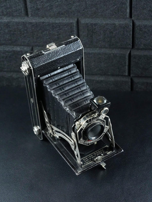 Kodak Folding Brownie Six-20 UK Model Vintage 1930's 620 Film Camera - Working