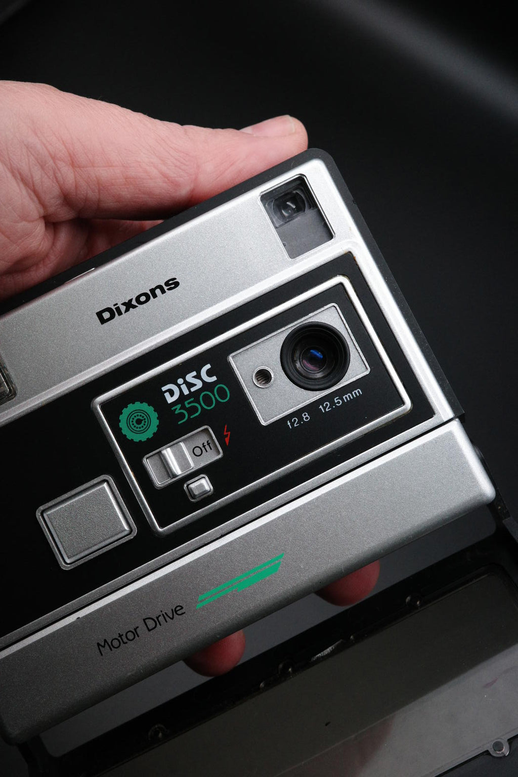 Dixons 3500 Flash Motor Drive Disc Camera Vintage - Fully Working