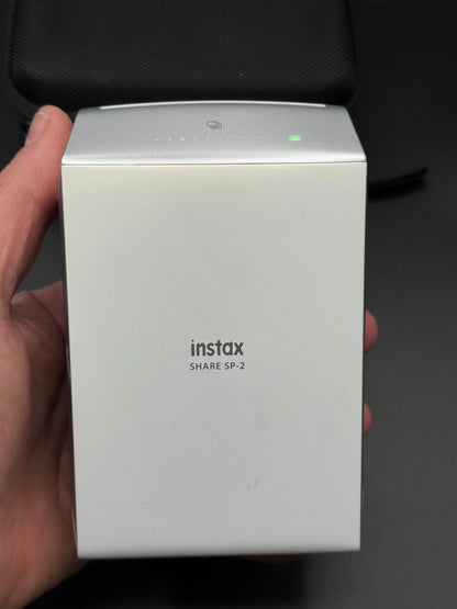 Fujifilm Instax Share Smartphone Photo Printer SP-2 + Film, Battery & Hard Case