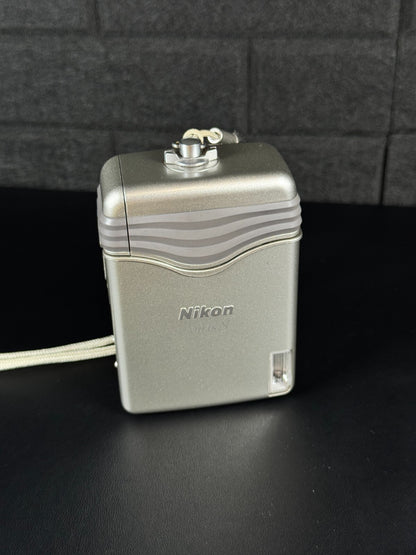 Nikon Nuvis S Vintage 2000's Y2K APS Film Zoom Camera + Battery - Working