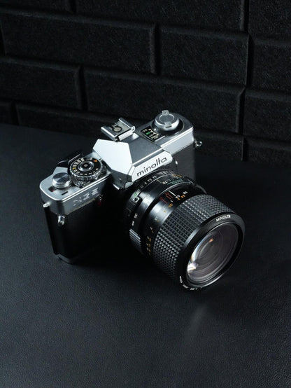 Minolta XG 9 35mm Film Camera + 35-70mm F3.5 MD Zoom Lens - Faulty - Spares Y514