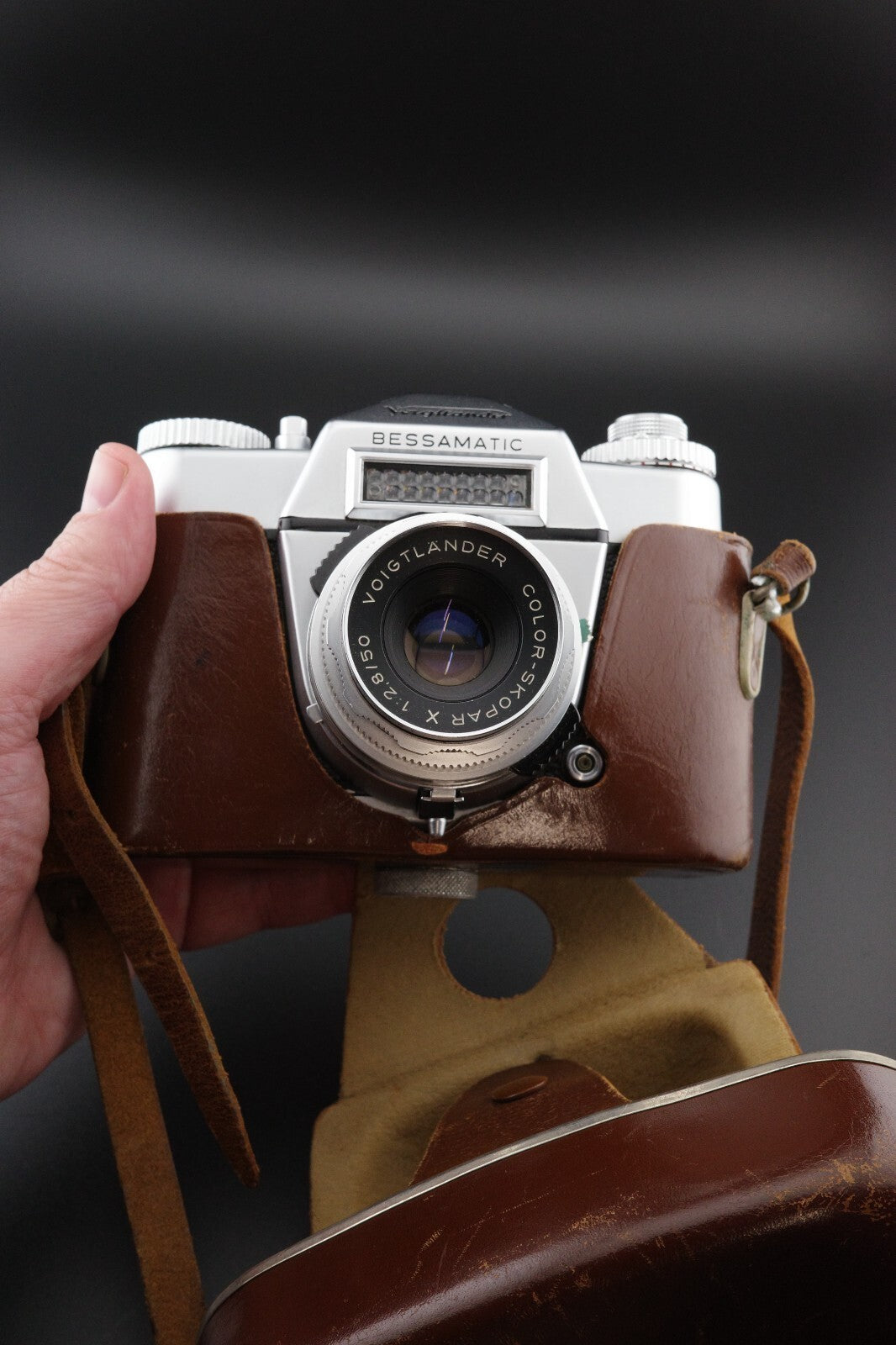 Voightlander Vessamatic Vintage 35mm Film Camera & Case - Faulty Spares Repair