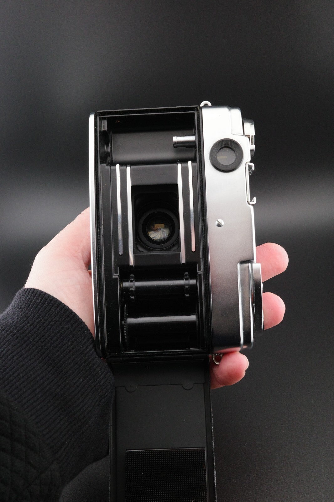 Yashica J Vintage 1960's 35mm Rangefinder Camera + Case - Faulty, Spares Repair