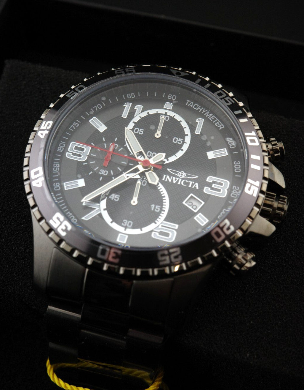 Invicta Specialty Mach Gala 69808 Men's Quartz Watch 48mm Gunmetal - New & Boxed