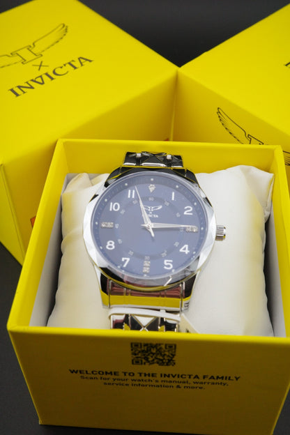 Invicta Specialty 69028 Men’s Watch 41mm Steel Blue Dial - Brand New & Boxed