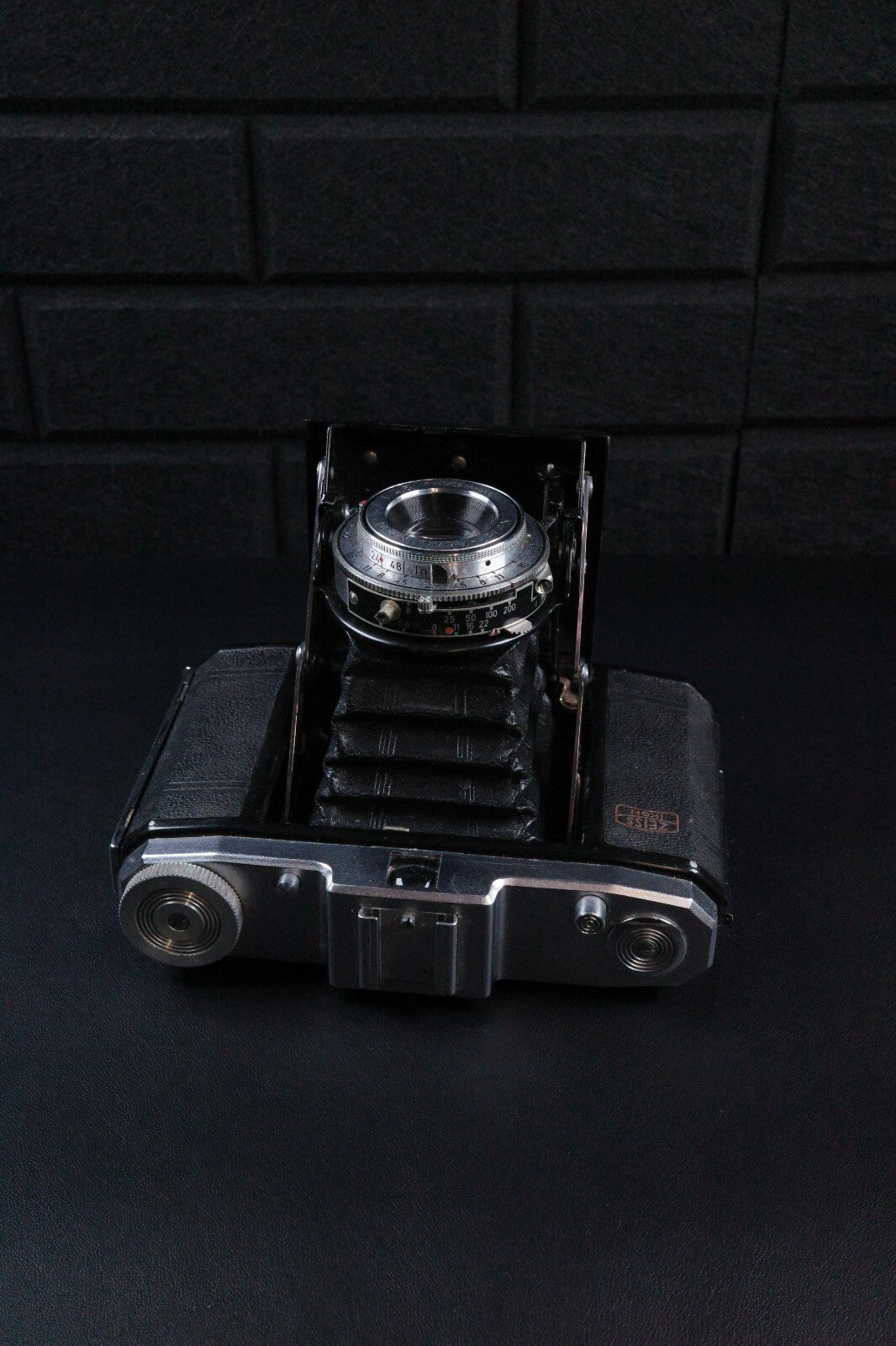 Zeiss Ikon Nettar 517/16 Vintage 1950's 120 Film Camera - Working - Heavy Fungus On Lens