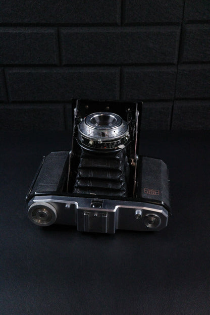 Zeiss Ikon Nettar 517/16 Vintage 1950's 120 Film Camera - Working - Heavy Fungus On Lens