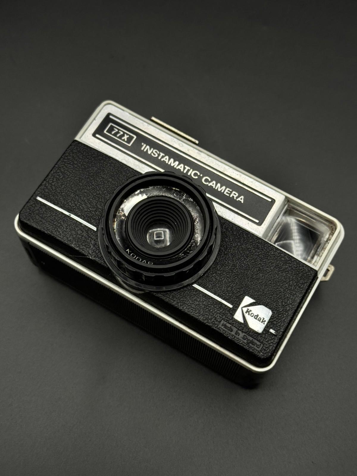 Vintage Kodak 77 X Instamatic Retro 126 FilmCamera + Case