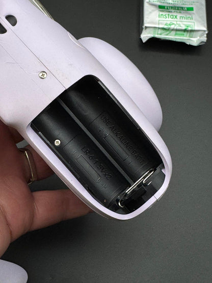 Boxed Fujifilm Instax Mini 11 Lilac Instant Camera + Film & Batteries - Working