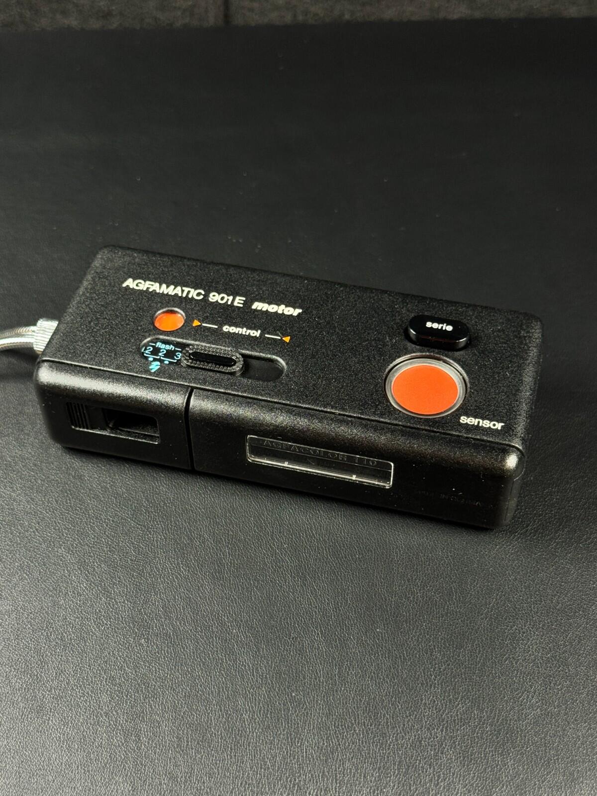 Agfamatic Motor 901E Vintage 1970's 110 Film Camera - Boxed, Tested & Working