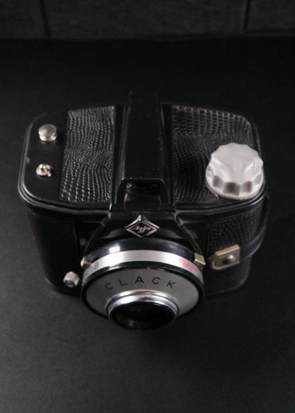 AGFA Clack Vintage 1960's 120 Film Box Camera - Tested & Working
