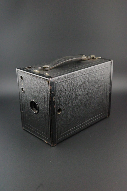 Kodak No.2 Brownie Model F 120 Film Box Camera - Tested & Working Vintage 1930's