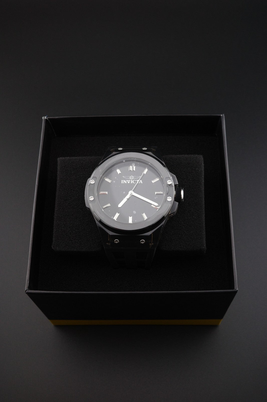 Invicta Sea Base Siphon 50010 Men's Quartz Watch 45mm Black  - New & Boxed