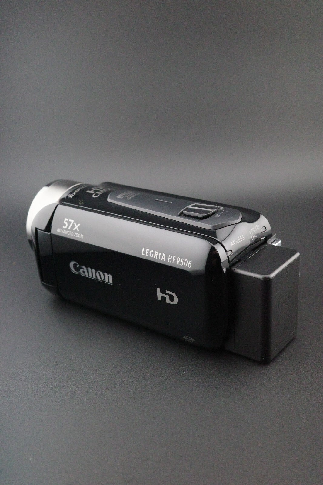 Canon LEGRIA HF R506 Full HD Camcorder Boxed Battery Charger Cables Excellent