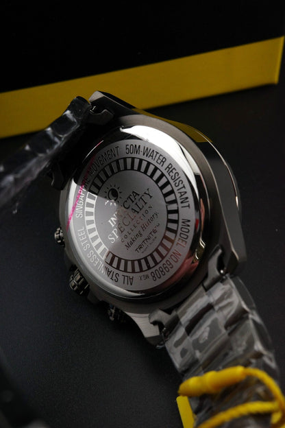 Invicta Specialty Mach Gala 69808 Men's Quartz Watch 48mm Gunmetal - New & Boxed