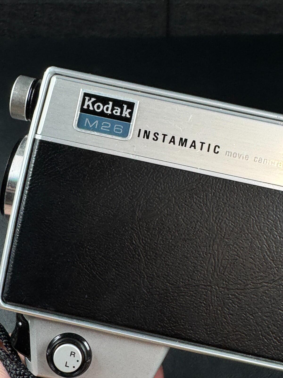 Kodak Instamatic M26 Vintage 1960's Super 8 Film Movie Camera - Boxed & Untested