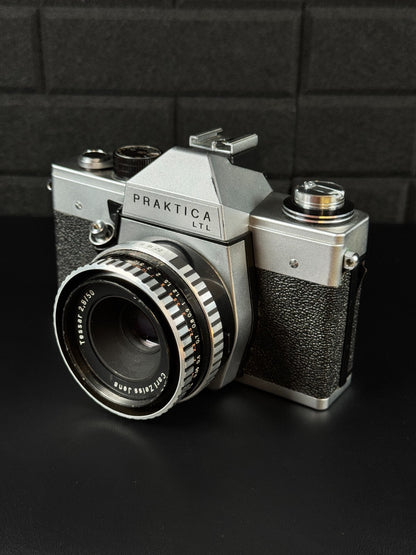 Praktica LTL 35mm Film SLR Camera + Zeiss Jena Tessar 2.8 50mm - Winds & Fires