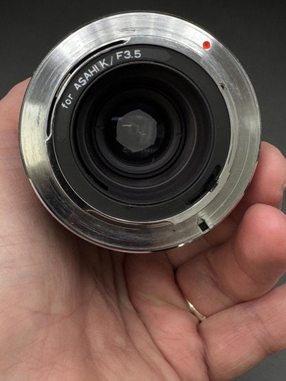 Topman MC 200mm F3.5 Prime Lens Pentax K Mount & Case - Excellent Condition