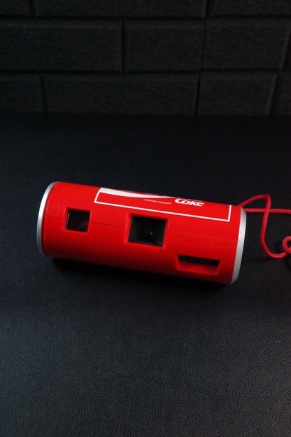 Vintage 1980's Coca Cola Coke Can 110 Cartridge Film Camera  - Tested & Working