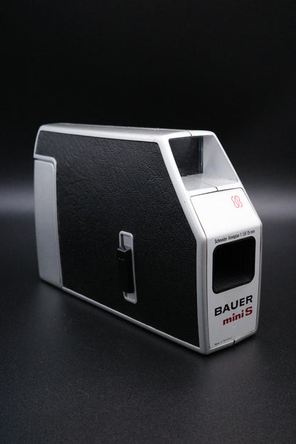 Bauer Mini S - Super 8mm Vintage 1970's Cine Camera & Case - Untested