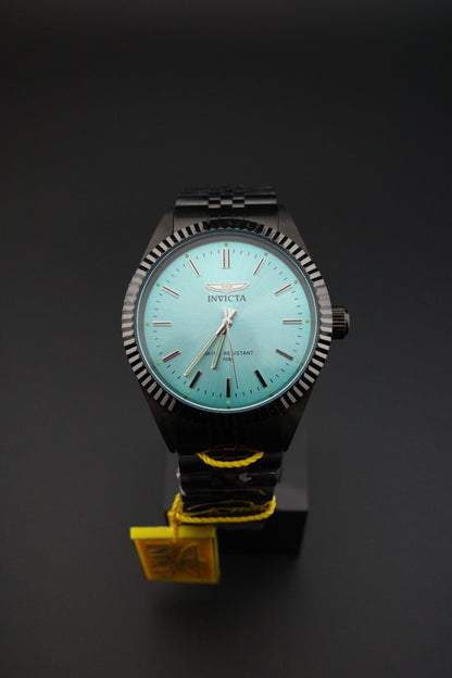 Invicta Specialty Serrate 79020 Men’s Watch 40mm Black | Blue Brand New & Boxed