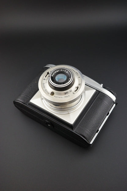 Balda Baldixette Vintage 1950's Folding 120 Film Camera Faulty, Spares or Repair