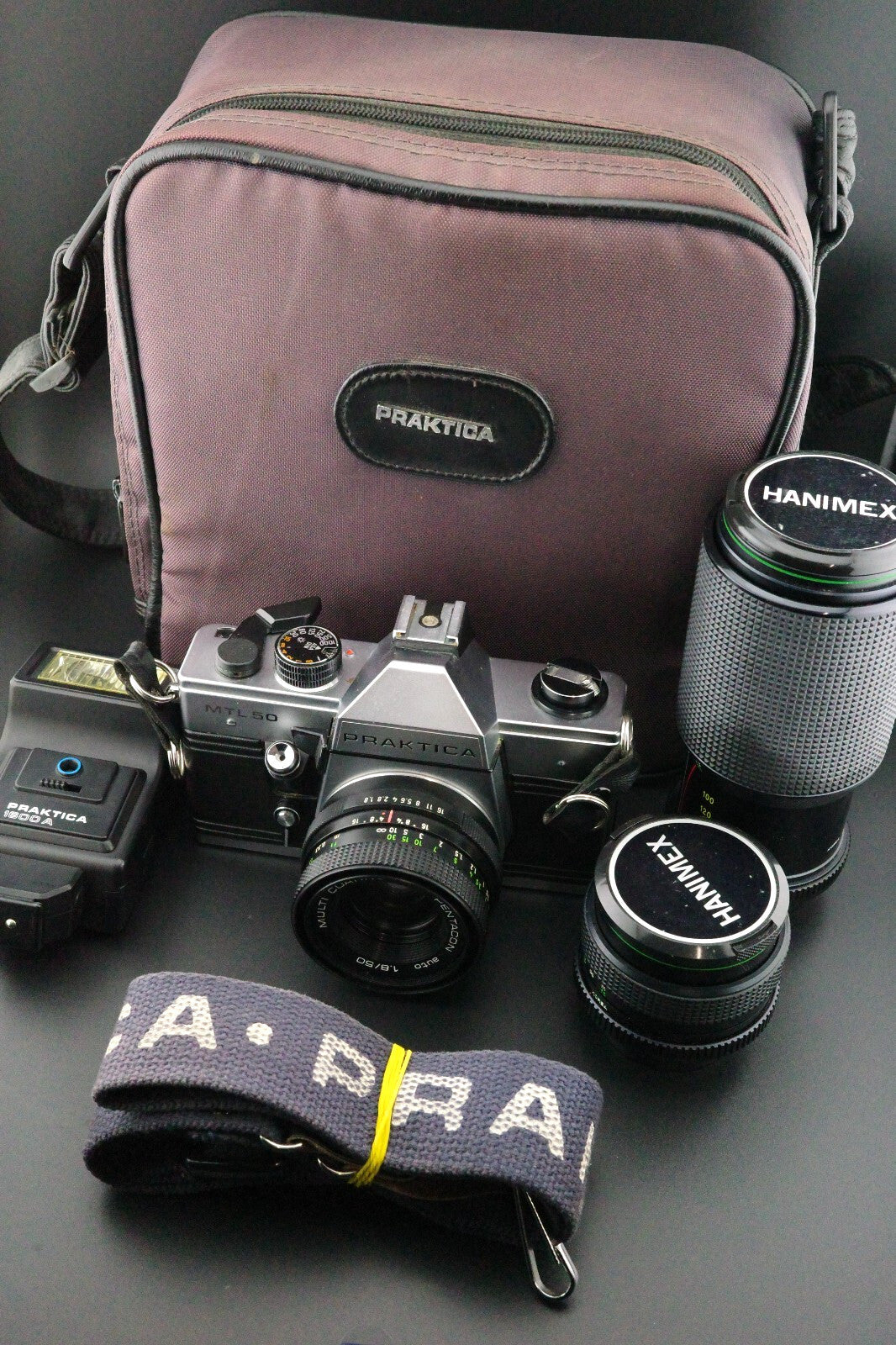 Praktica MTL 50 35mm SLR Film Camera Mega Bundle - Film Tested & Fully Working