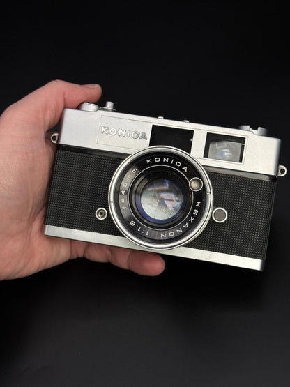 Konica Auto S2 Vintage 1960's Rangefinder 35mm Film Camera - Faulty (D316)