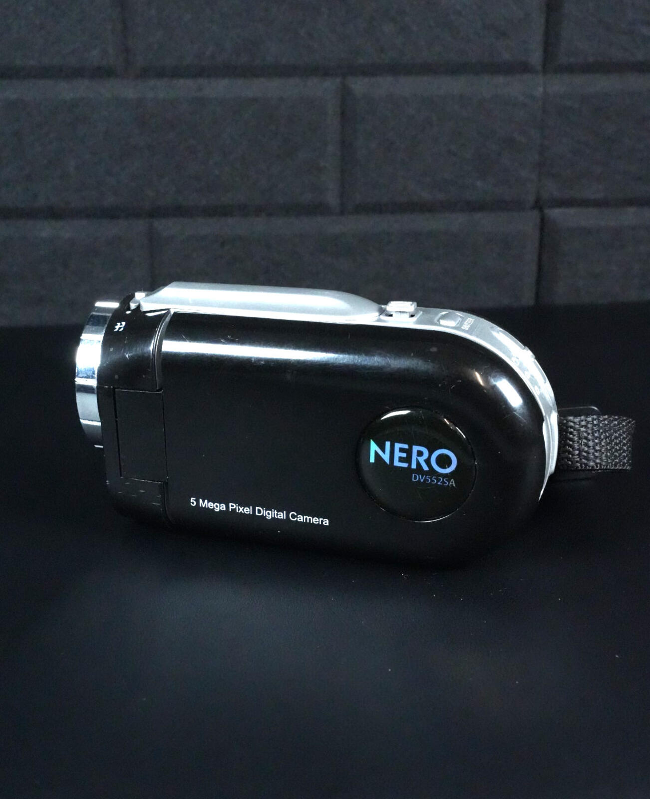 Giani Nero DV5525A 5MP Digital Camcorder Video Camera 4x Zoom - Tested & Working